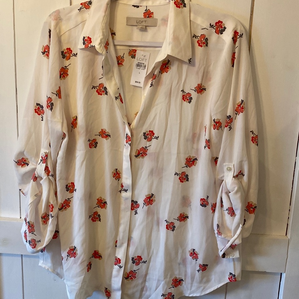 Loft button down.